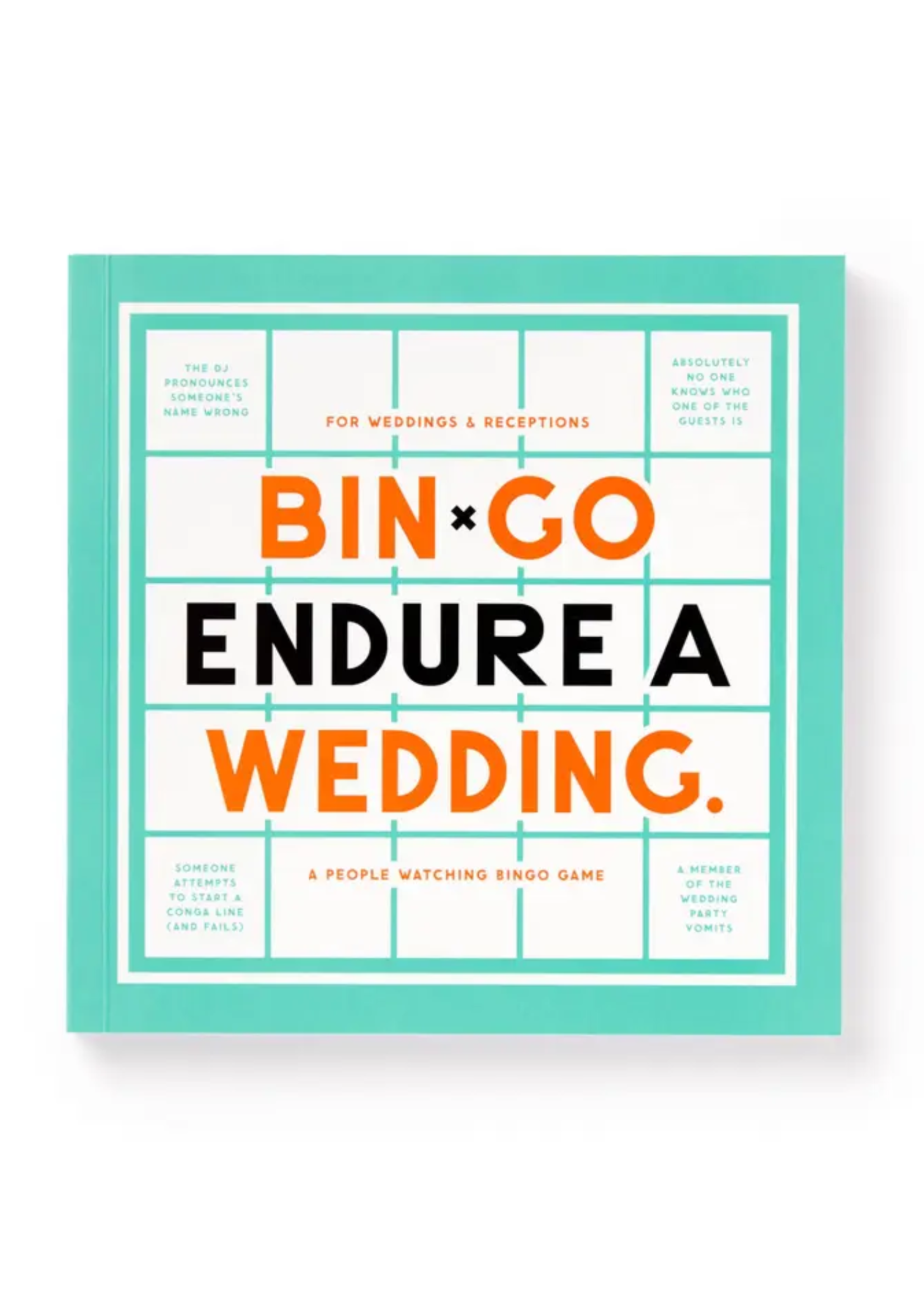 Chronicle Books Bin-go Endure A Wedding Bingo Book