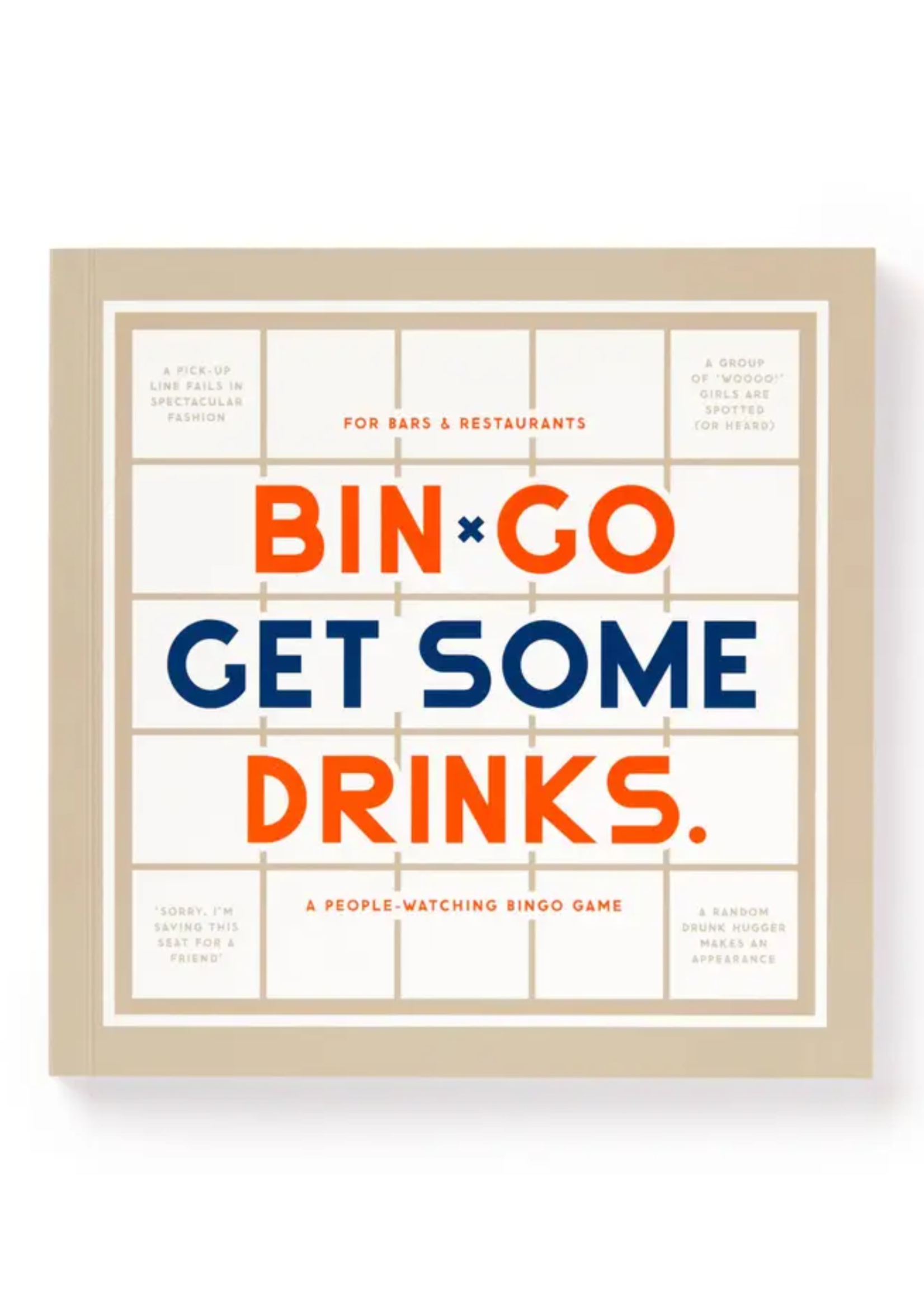 Chronicle Books Bin-Go Get A Few Drinks Bingo Book