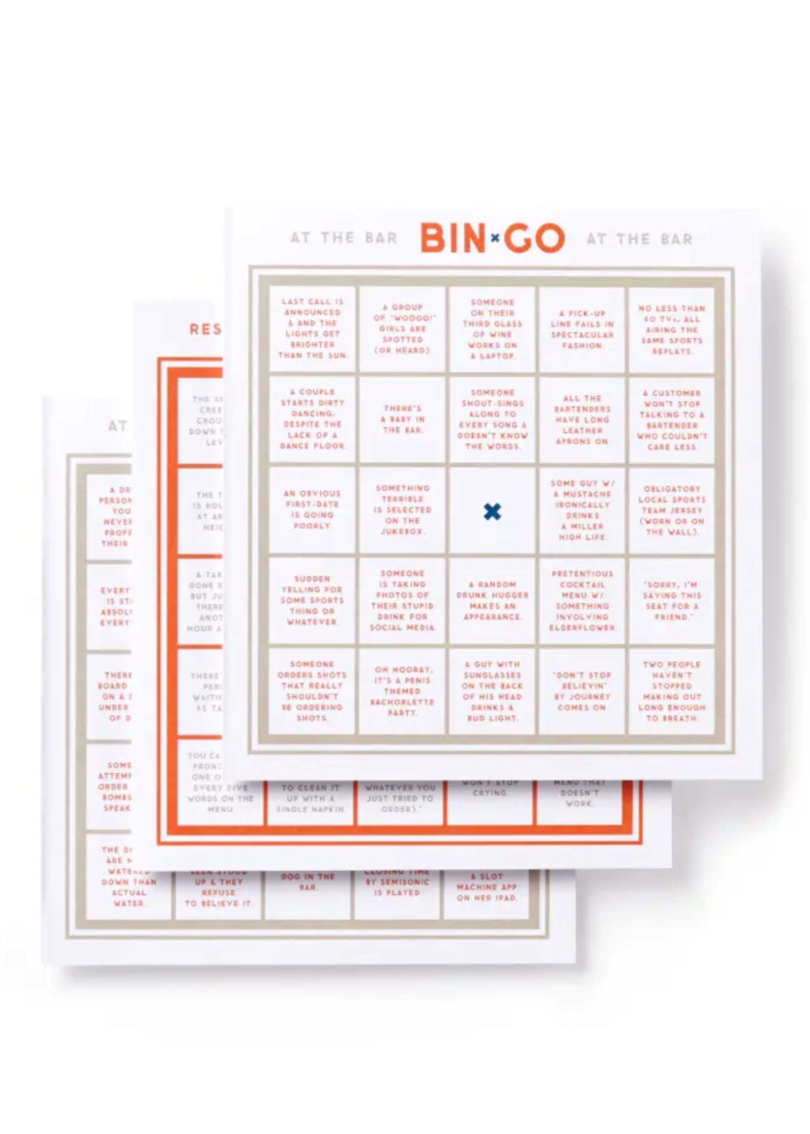 Chronicle Books Bin-Go Get A Few Drinks Bingo Book
