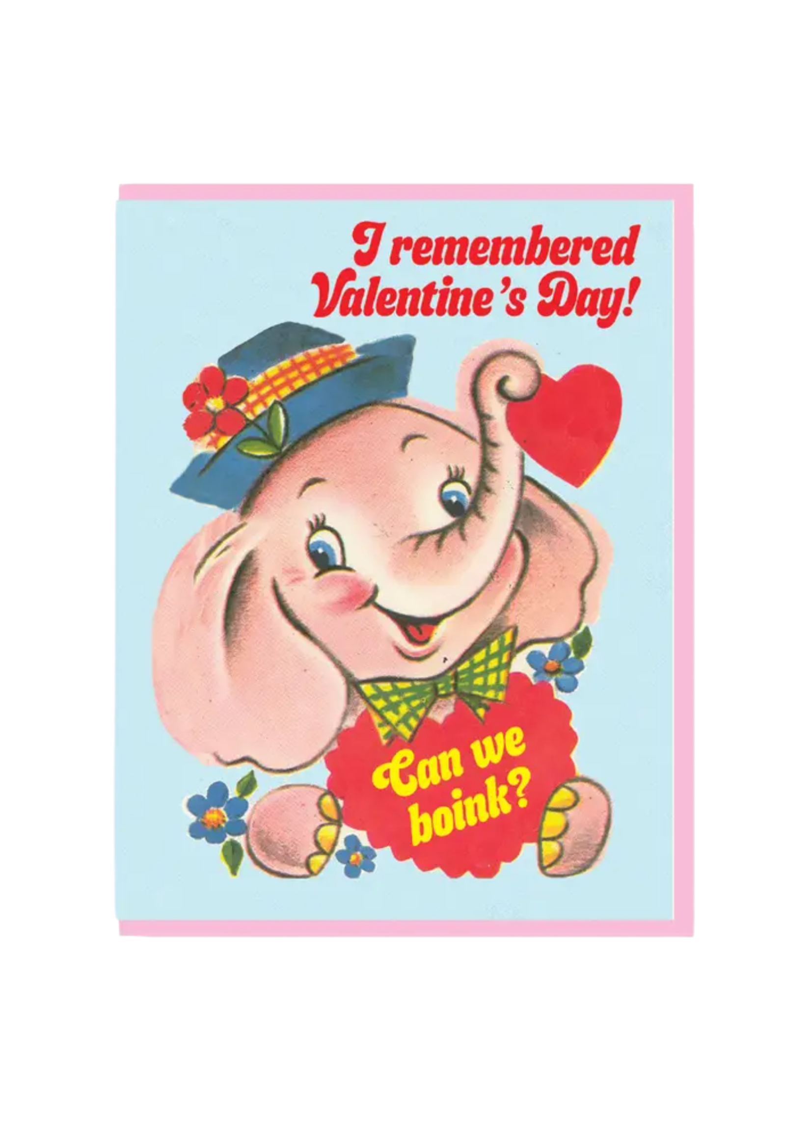 Smitten Kitten Valentine's Day Card - Boink