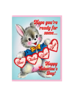 Smitten Kitten Valentine's Day Card - Bow Chicka Wow Wow