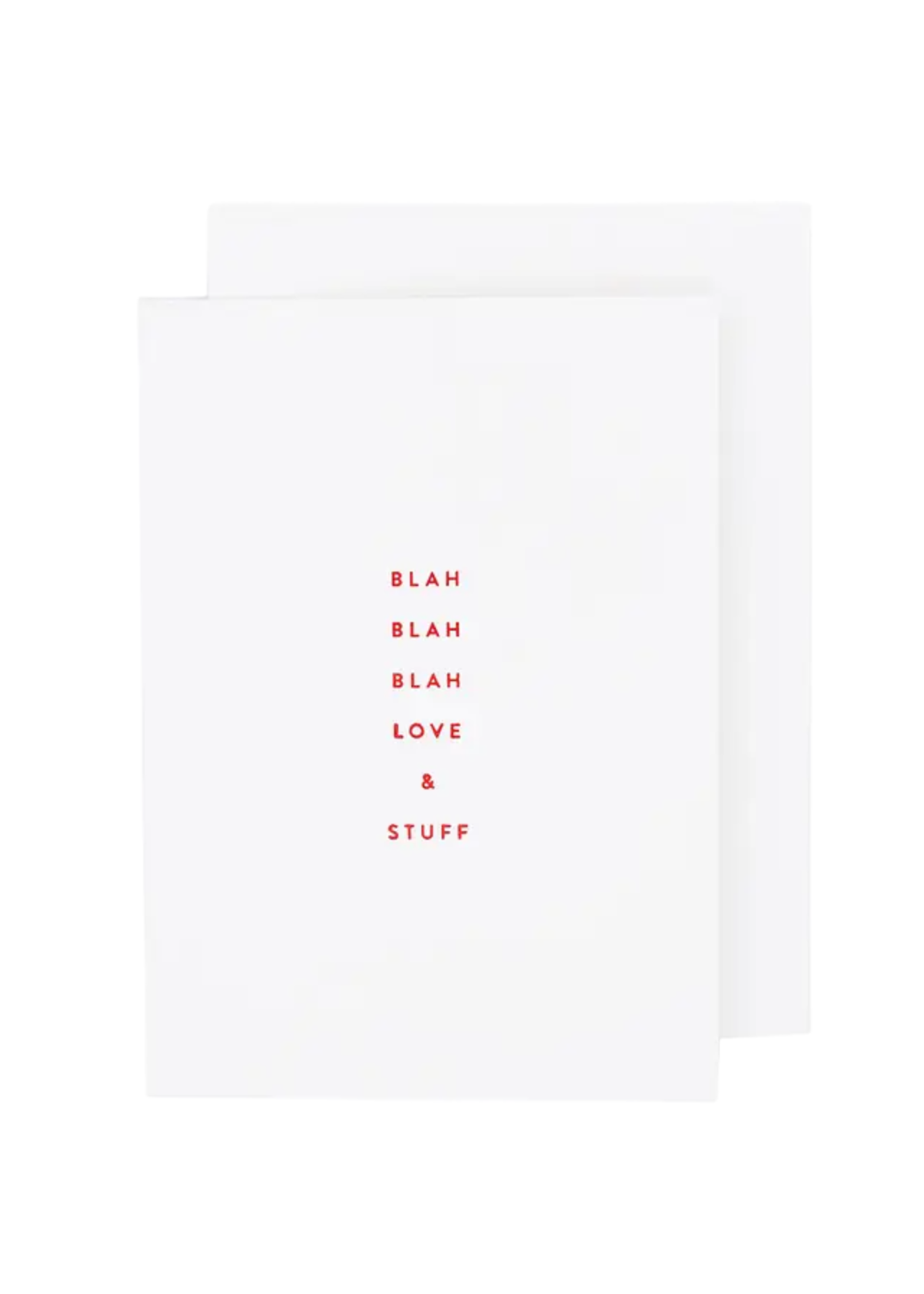 The Social Type Valentine's Day Card - Love and Stuff