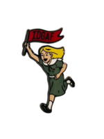 Strike Gently Co IDGAF Enamel Pin