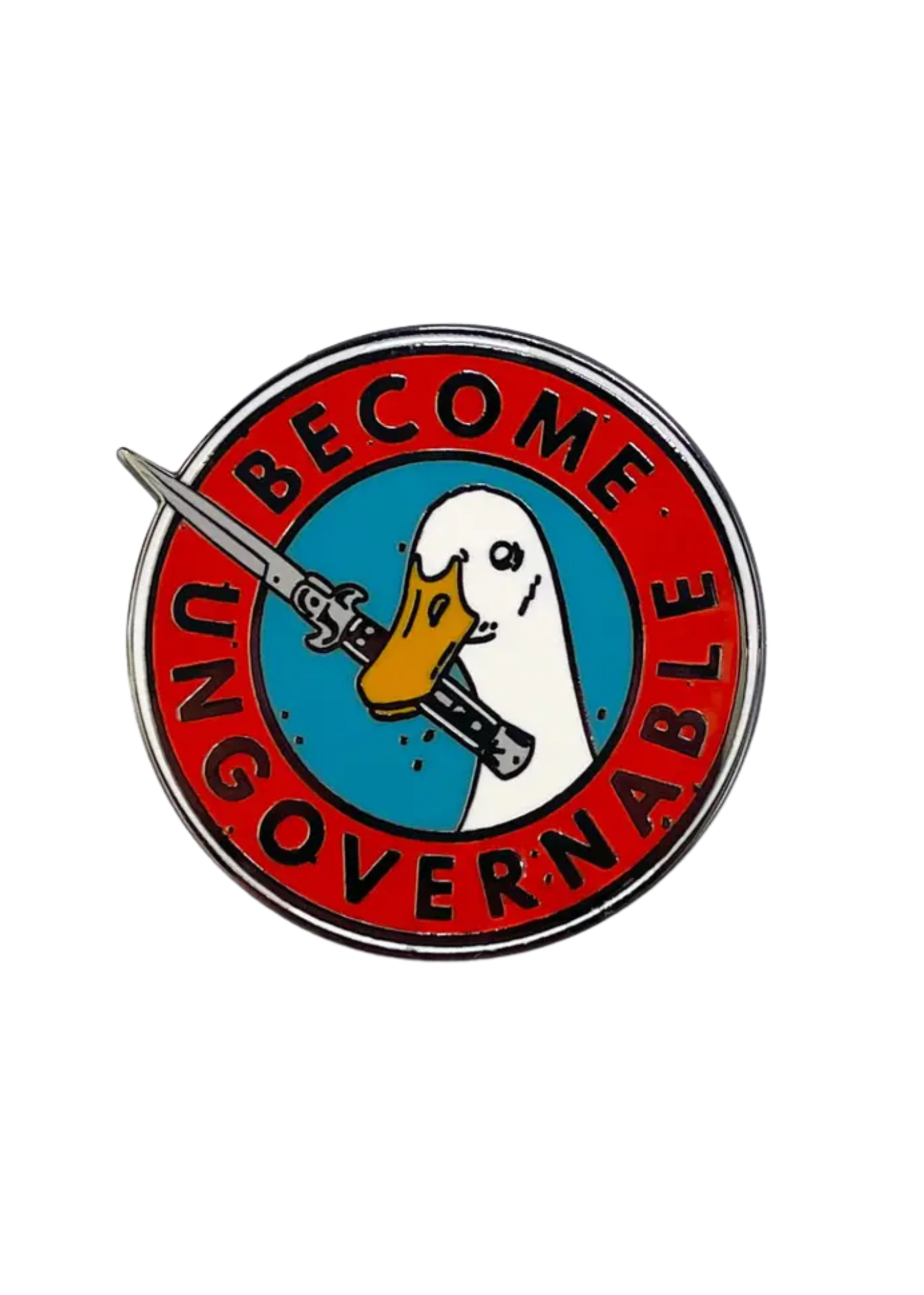 Strike Gently Co Become Ungovernable Enamel Pin