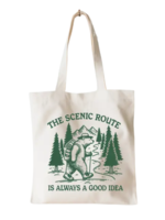 EnchantingSunshine The Scenic Route Is Always A Good Idea Tote Bag