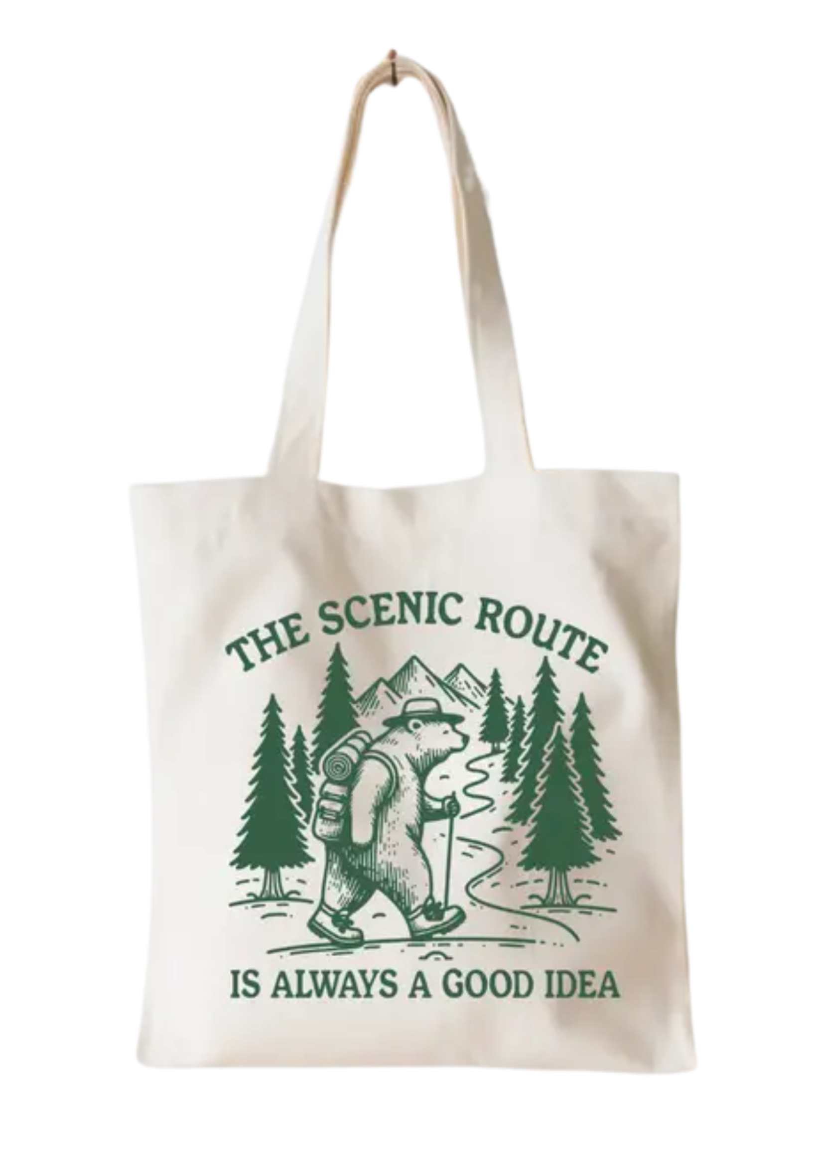 EnchantingSunshine The Scenic Route Is Always A Good Idea Tote Bag