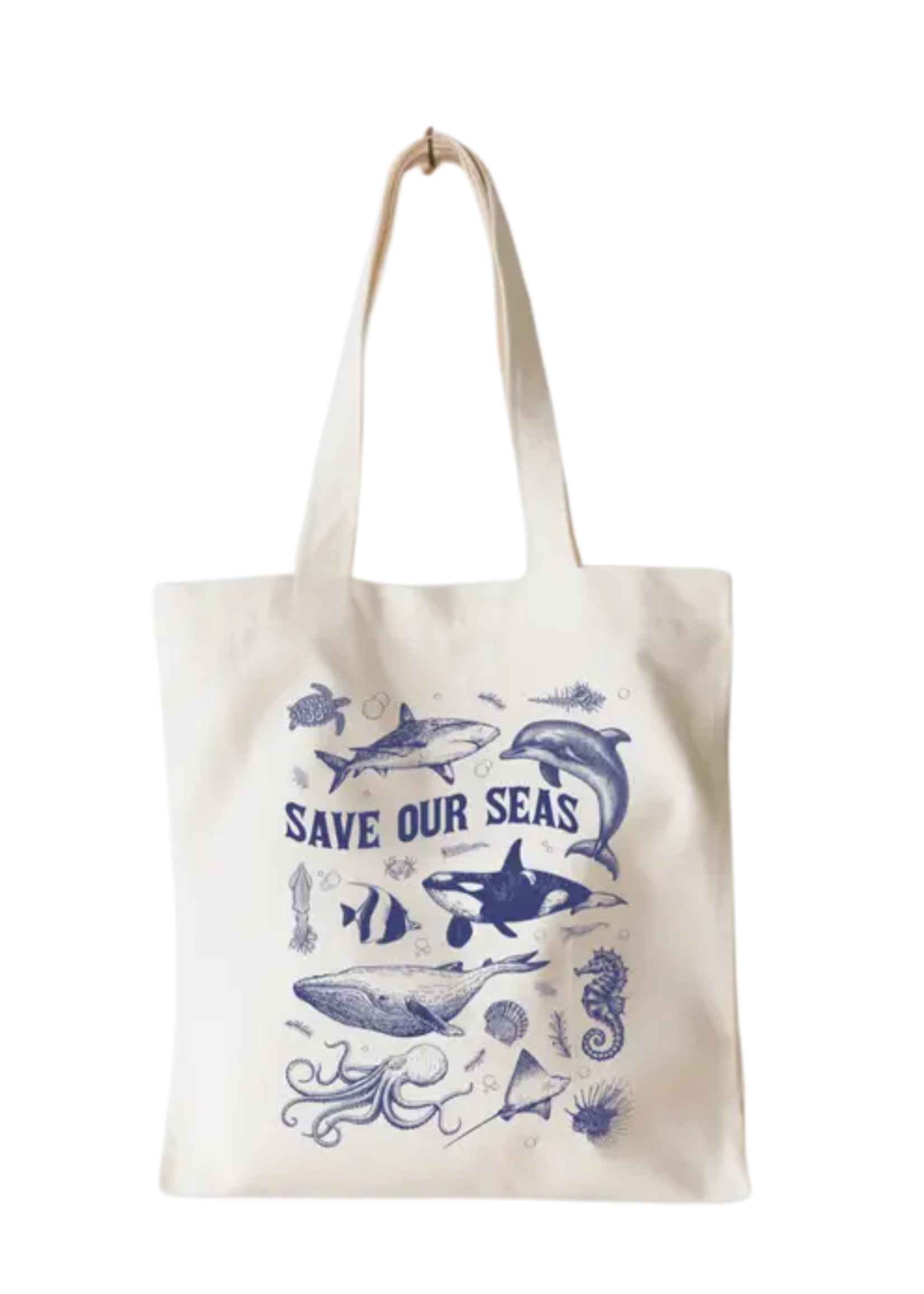 EnchantingSunshine Save Our Seas Tote Bag