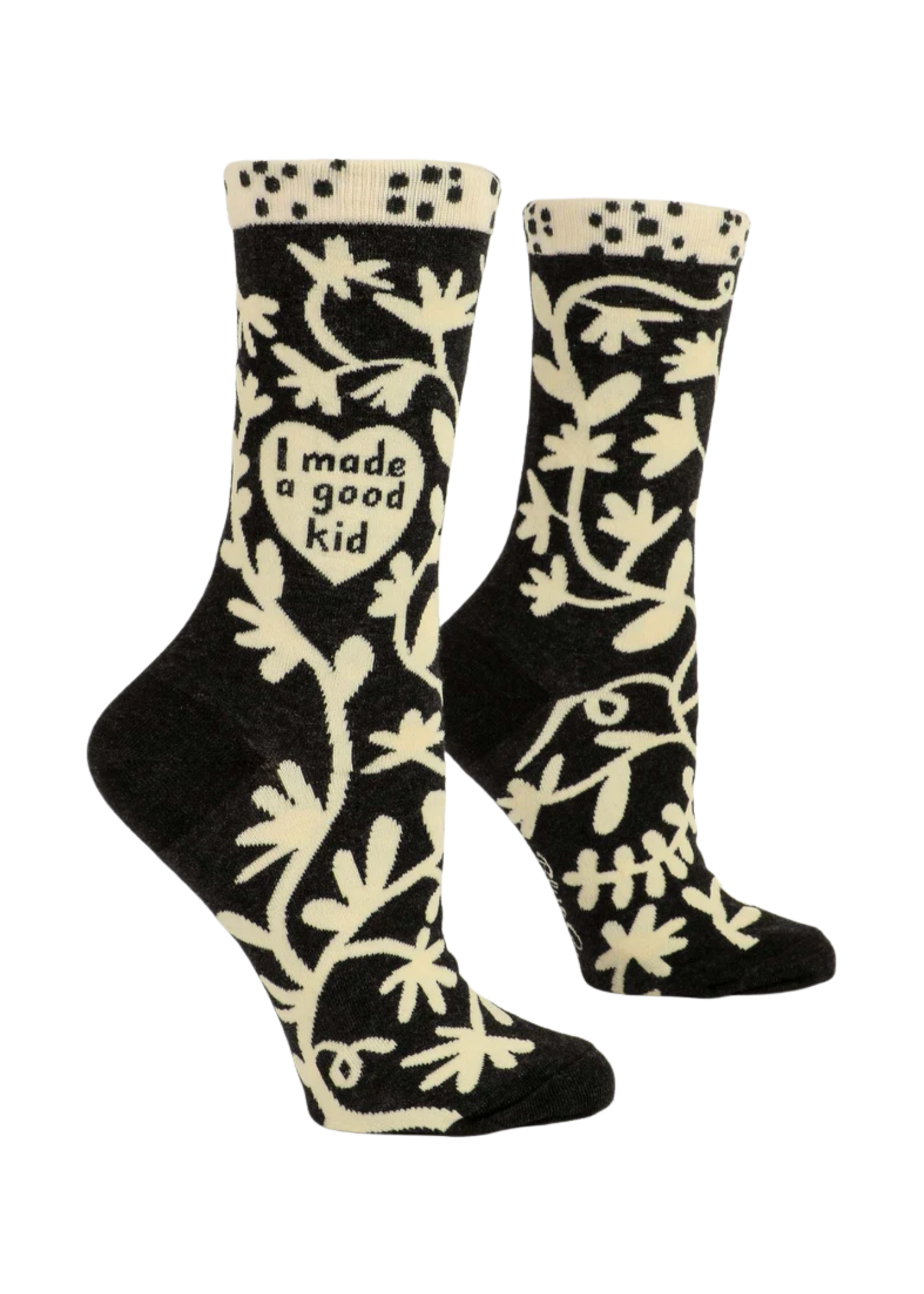 Blue Q I Made a Good Kid Women's Socks