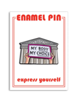 The Found My Body My Choice Enamel Pin