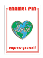 The Found Love Earth Enamel Pin