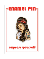 The Found Amy Winehouse Enamel Pin