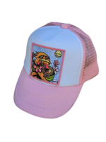 It's A Henry Kids Sasquatch Hugging Flowers Trucker Hat