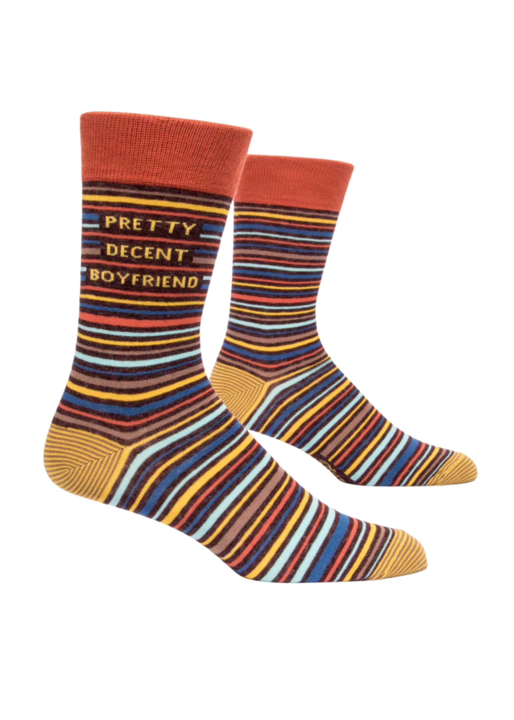Blue Q Pretty Decent Boyfriend Men's Socks