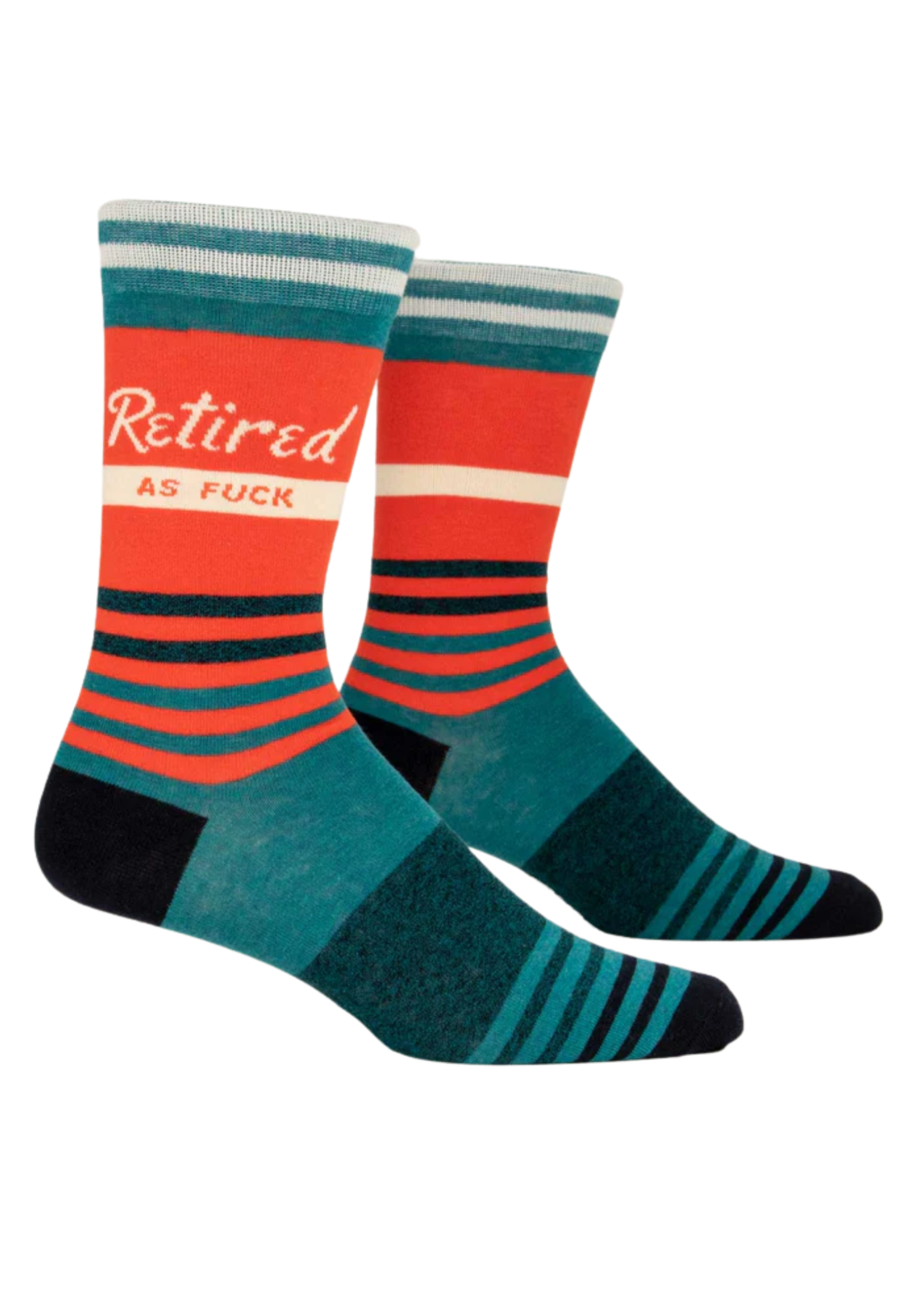 Blue Q Retired as Fuck Men's Socks