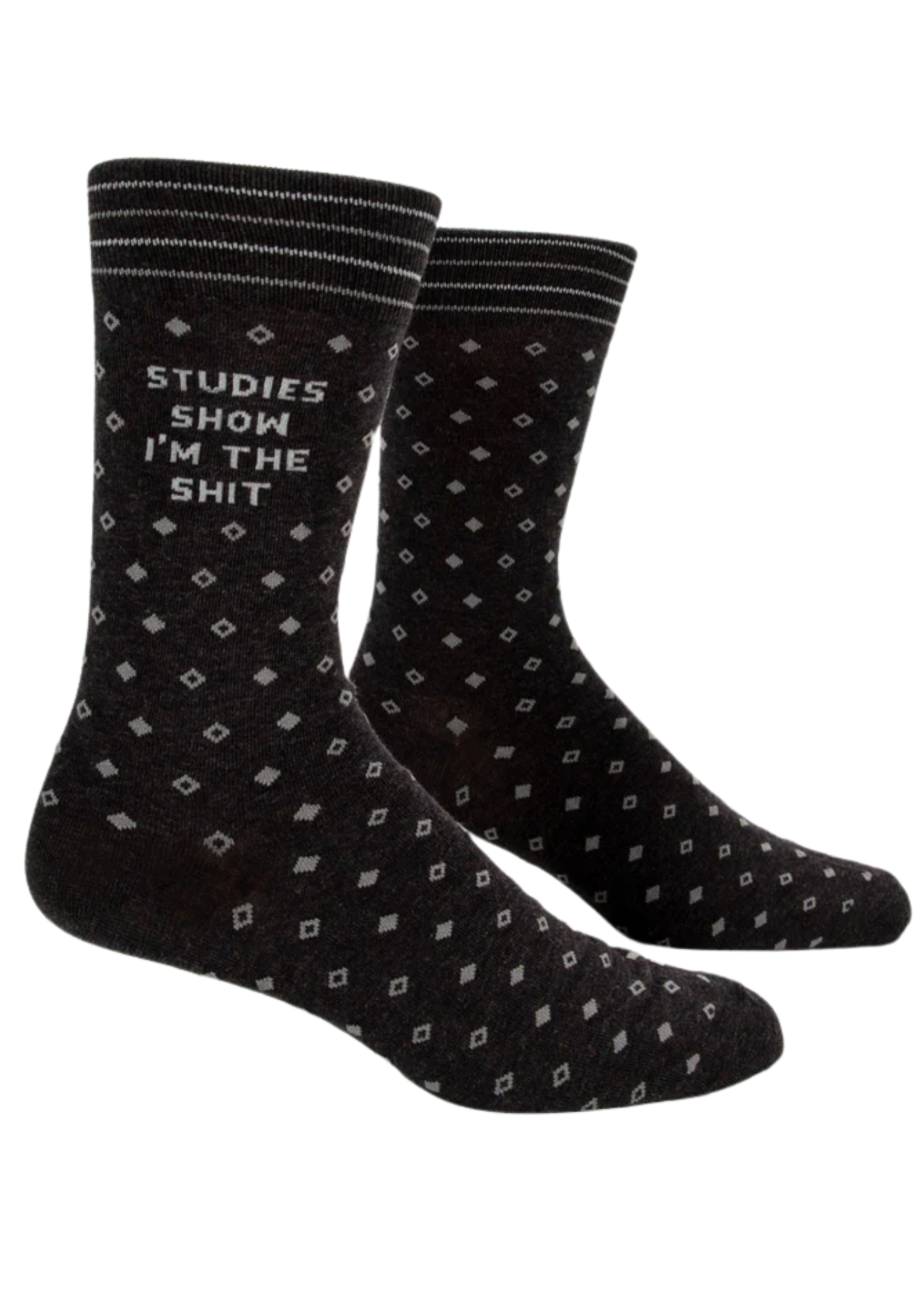 Blue Q Studies Show I’m the Shit Men's Socks