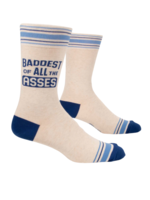 Blue Q Baddest of Of All The Asses Men's Socks