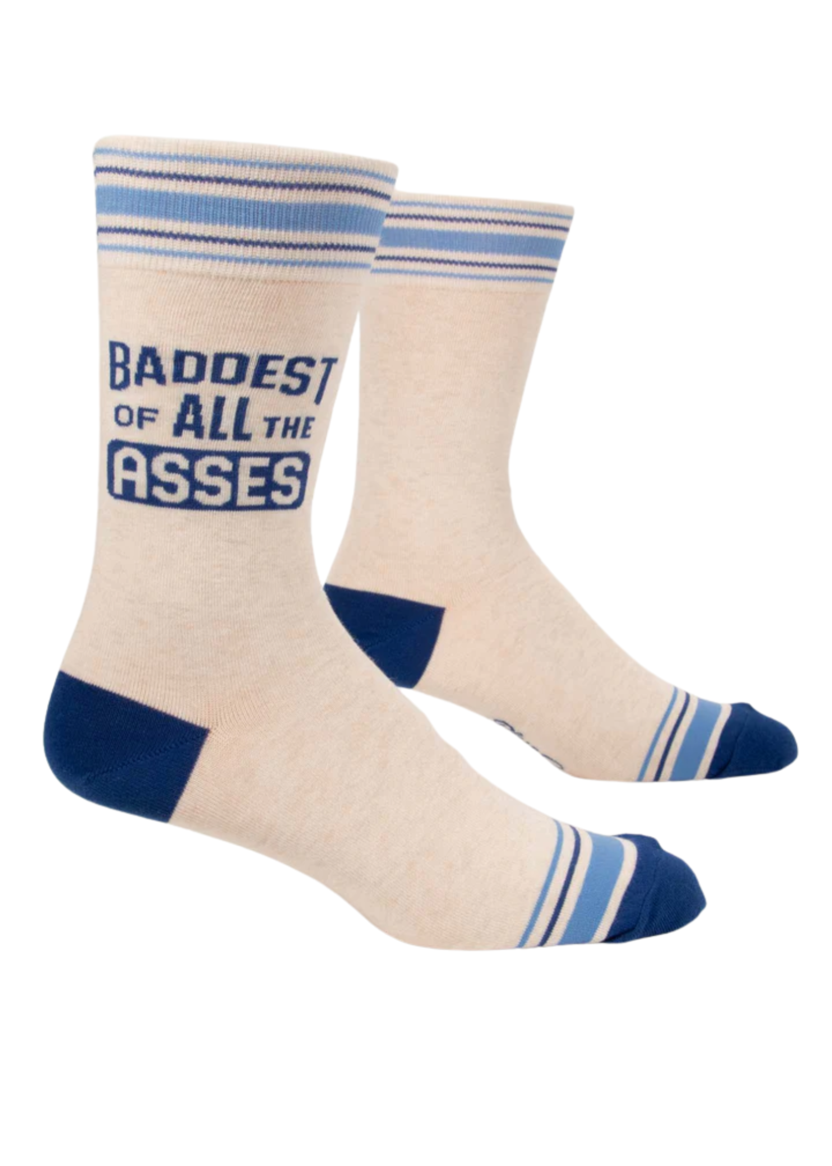 Blue Q Baddest of Of All The Asses Men's Socks
