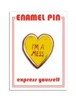The Found I'm A Mess Enamel Pin