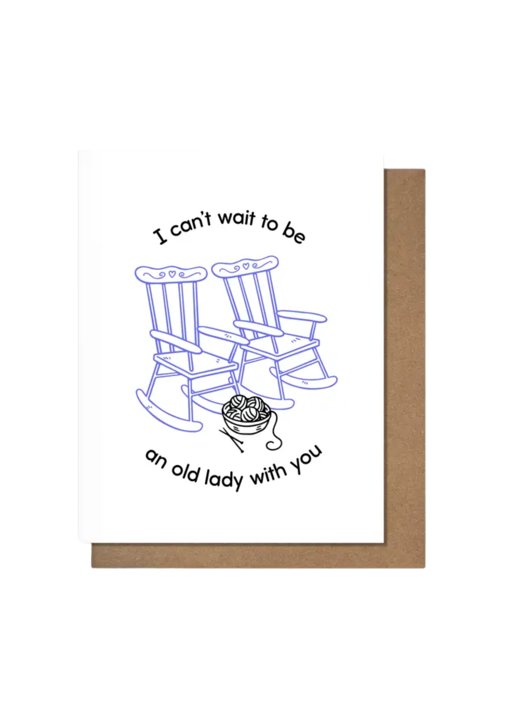 Pretty Alright Goods Friendship Card - Rocking Chairs