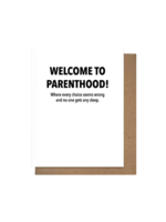 Pretty Alright Goods New Baby Card - Parenthood