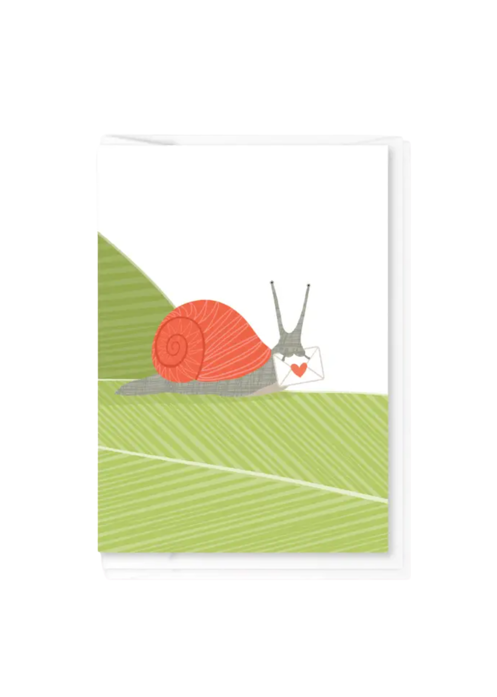 Modern Printed Matter Mini Enclosure Card - Snail Mail