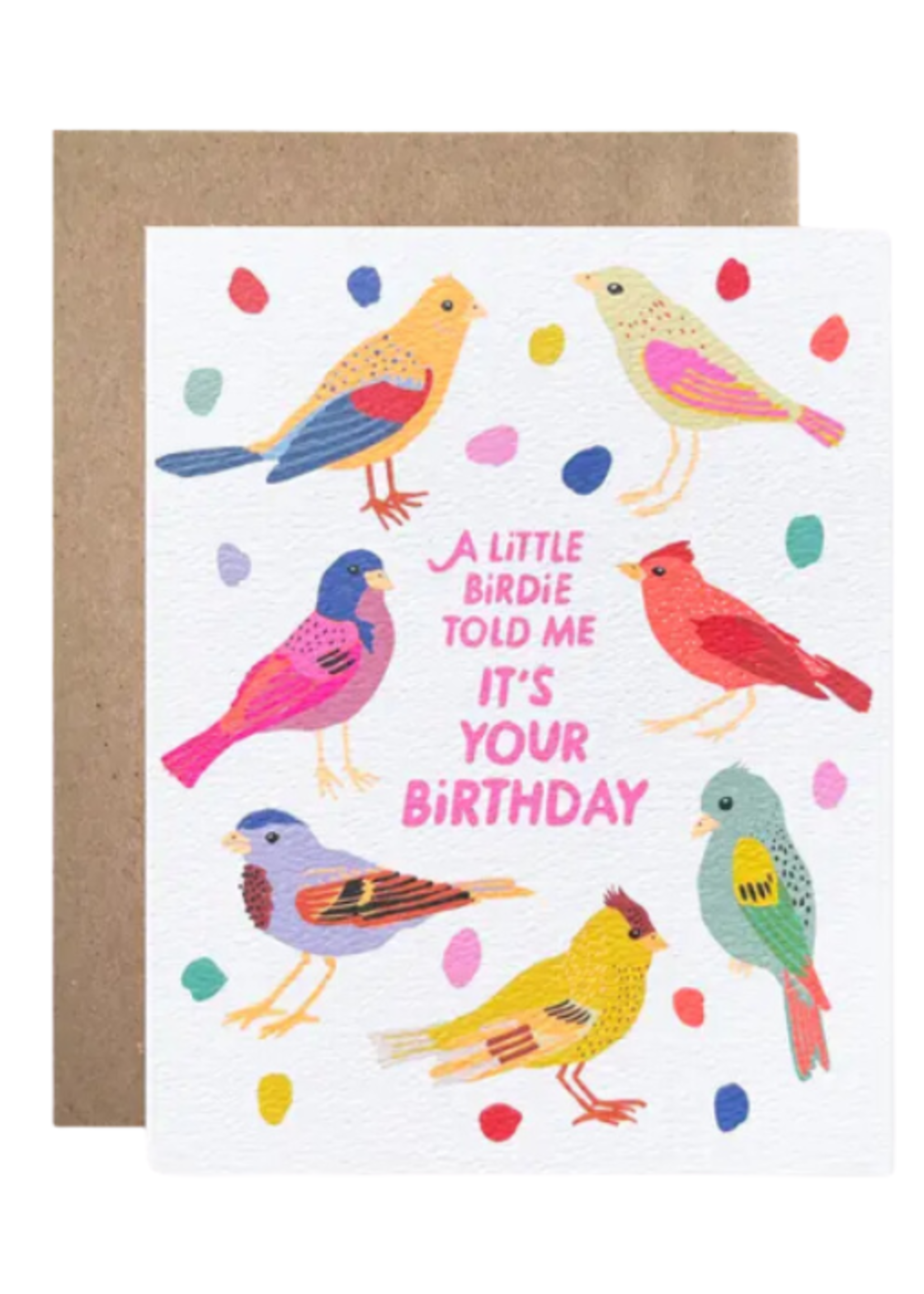 Hartland Cards Birthday Card - Birthday Birdies
