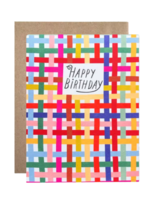 Hartland Cards Birthday Card - Birthday Plaid