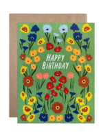 Hartland Cards Birthday Card - Green Garden