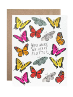 Hartland Cards Love Card - Heart Flutter