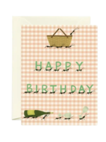 Yeppie Paper Birthday Card - Marching Ants