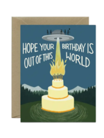 Yeppie Paper Birthday Card - Out of This World
