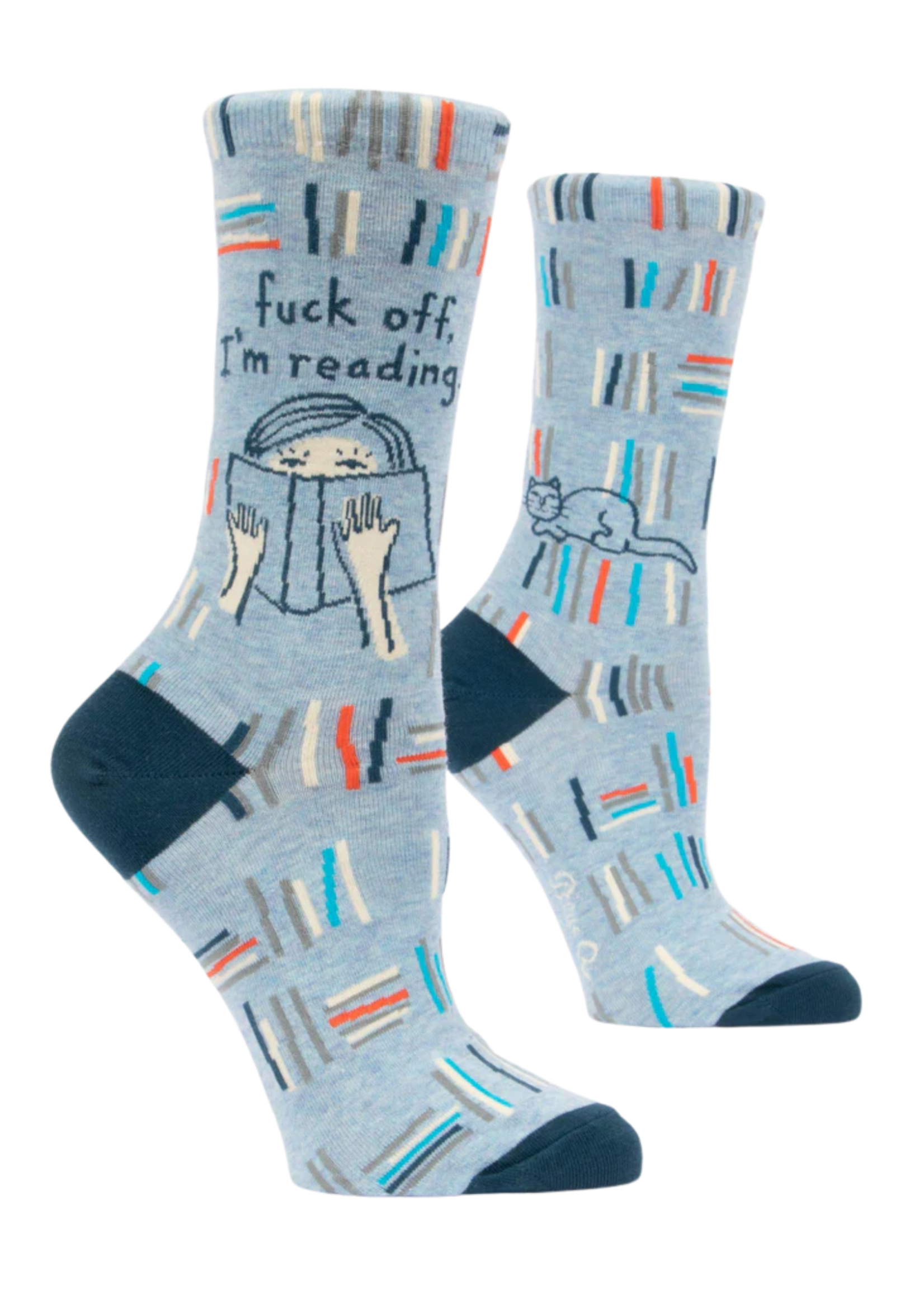 Blue Q Fuck Off I’m Reading Women's Socks