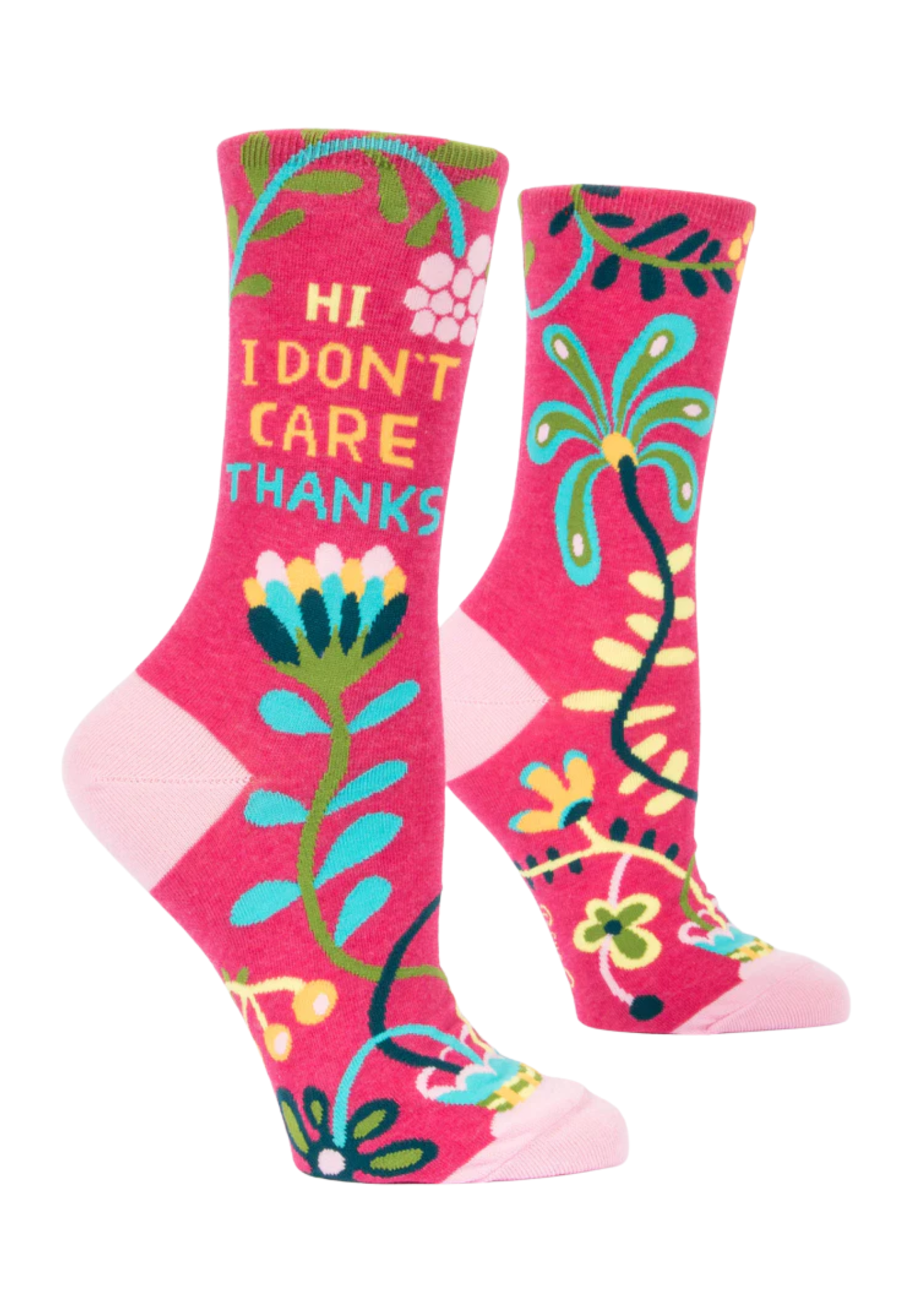 Blue Q Hi I Don’t Care Thanks Women's Socks