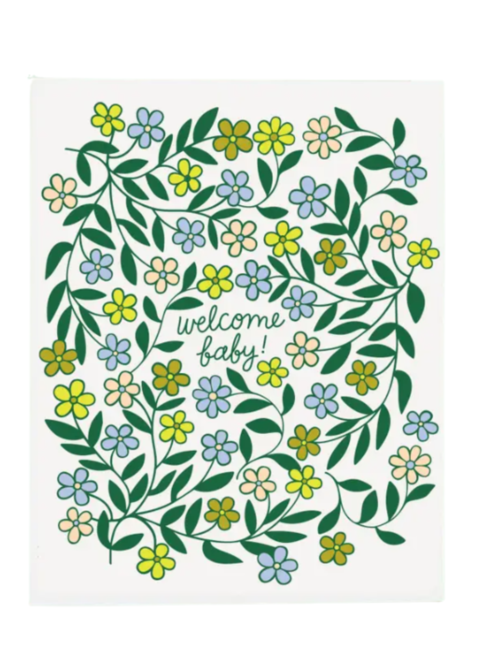 The Good Twin New Baby Card - Welcome Baby