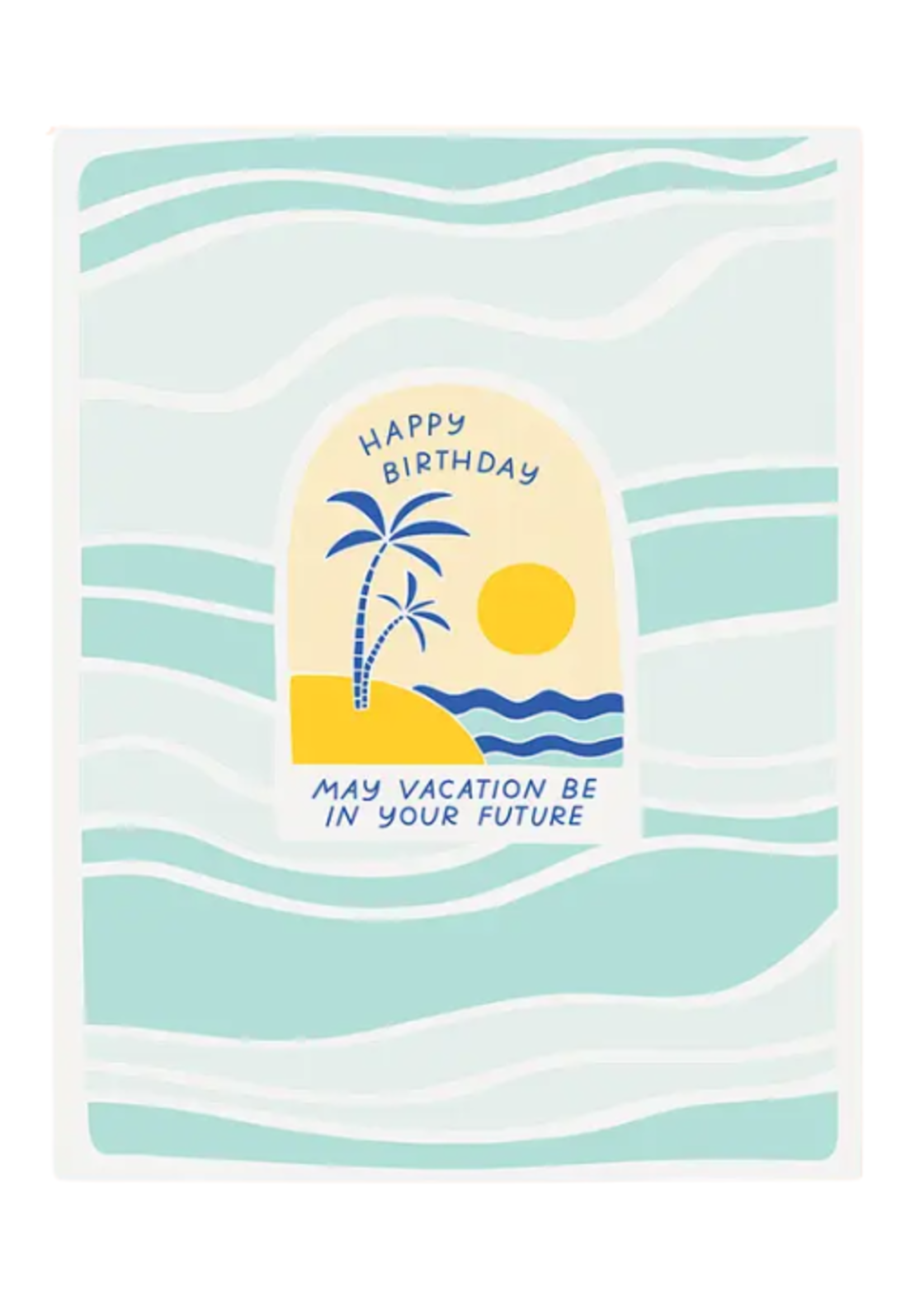 The Good Twin Birthday Card - Vacation
