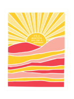 The Good Twin Birthday Card - Beautiful Day