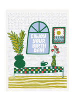 The Good Twin Birthday Card - Enjoy Birthday