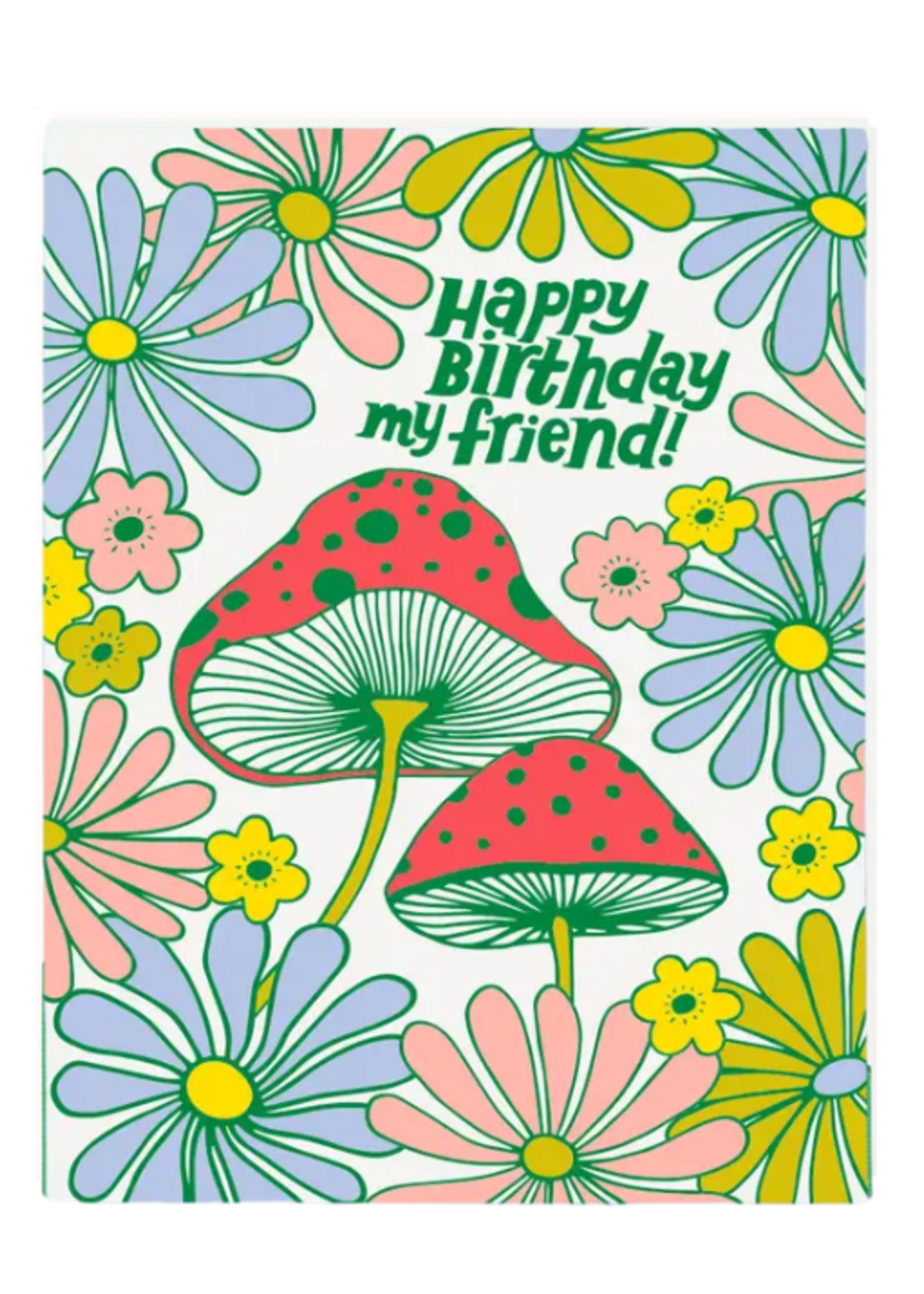 The Good Twin Birthday Card - Mushroom Friend