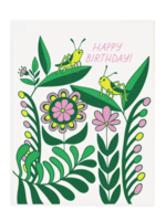 The Good Twin Birthday Card - Grasshopper