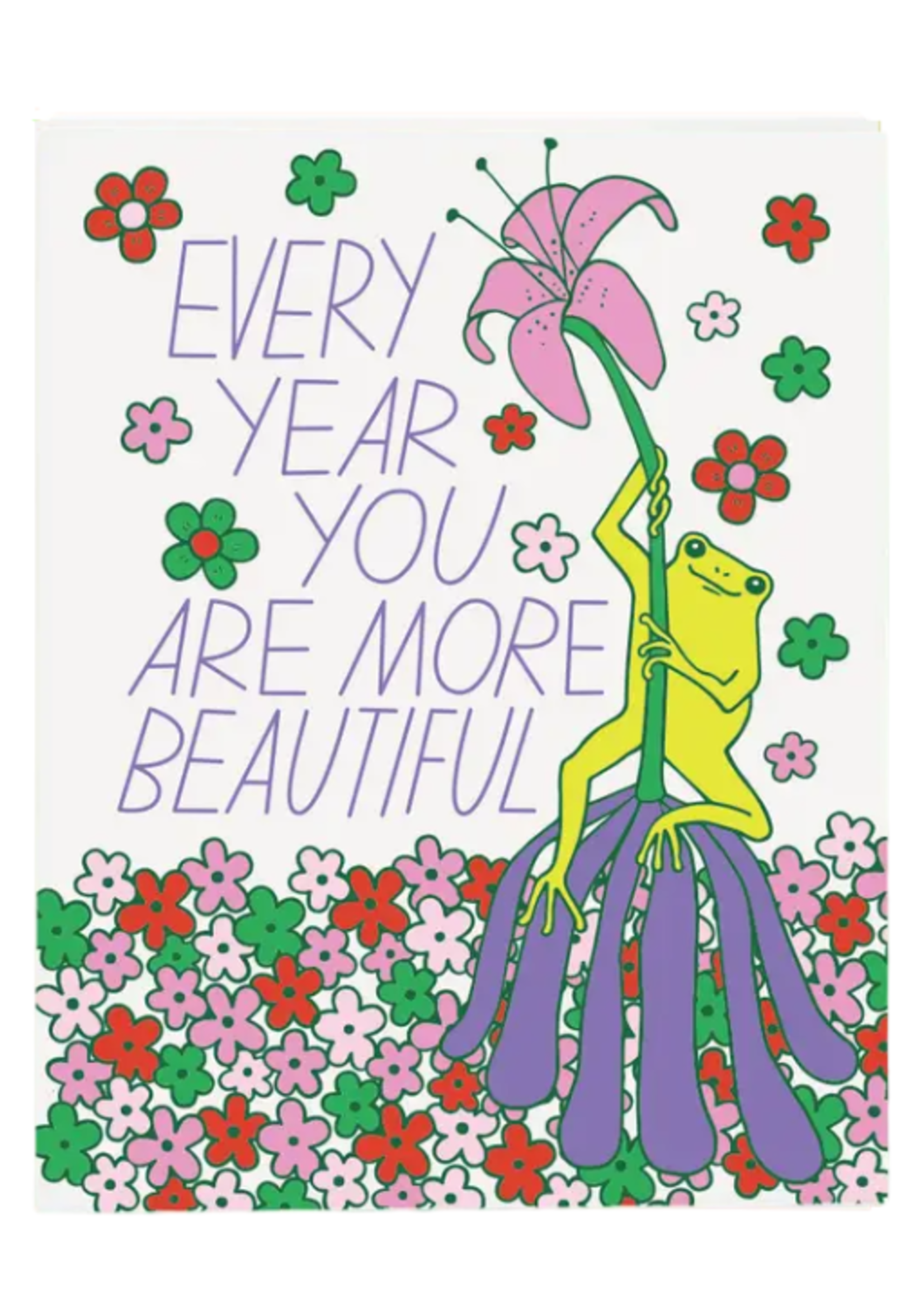 The Good Twin Birthday Card - Frog More Beautiful