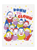 The Good Twin Birthday Card - Down to Clown