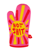 Blue Q Hot Shit Oven Mitt