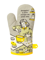 Blue Q Droppin' A New Recipe On Your Ass Oven Mitt