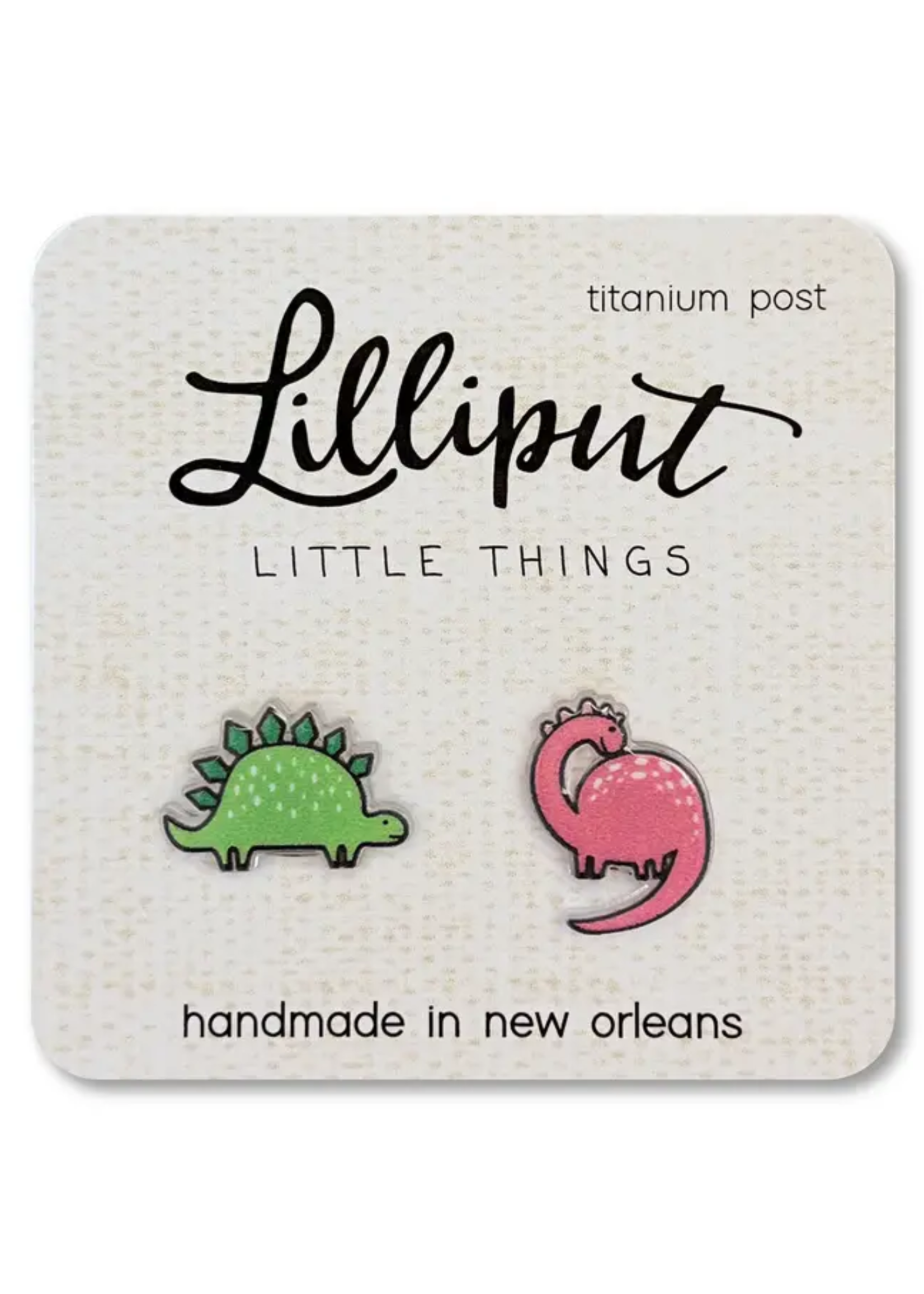 Lilliput Little Things Dinosaur Earrings