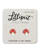 Lilliput Little Things Mushroom Earrings
