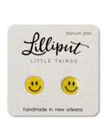 Lilliput Little Things Smiley Face Earrings