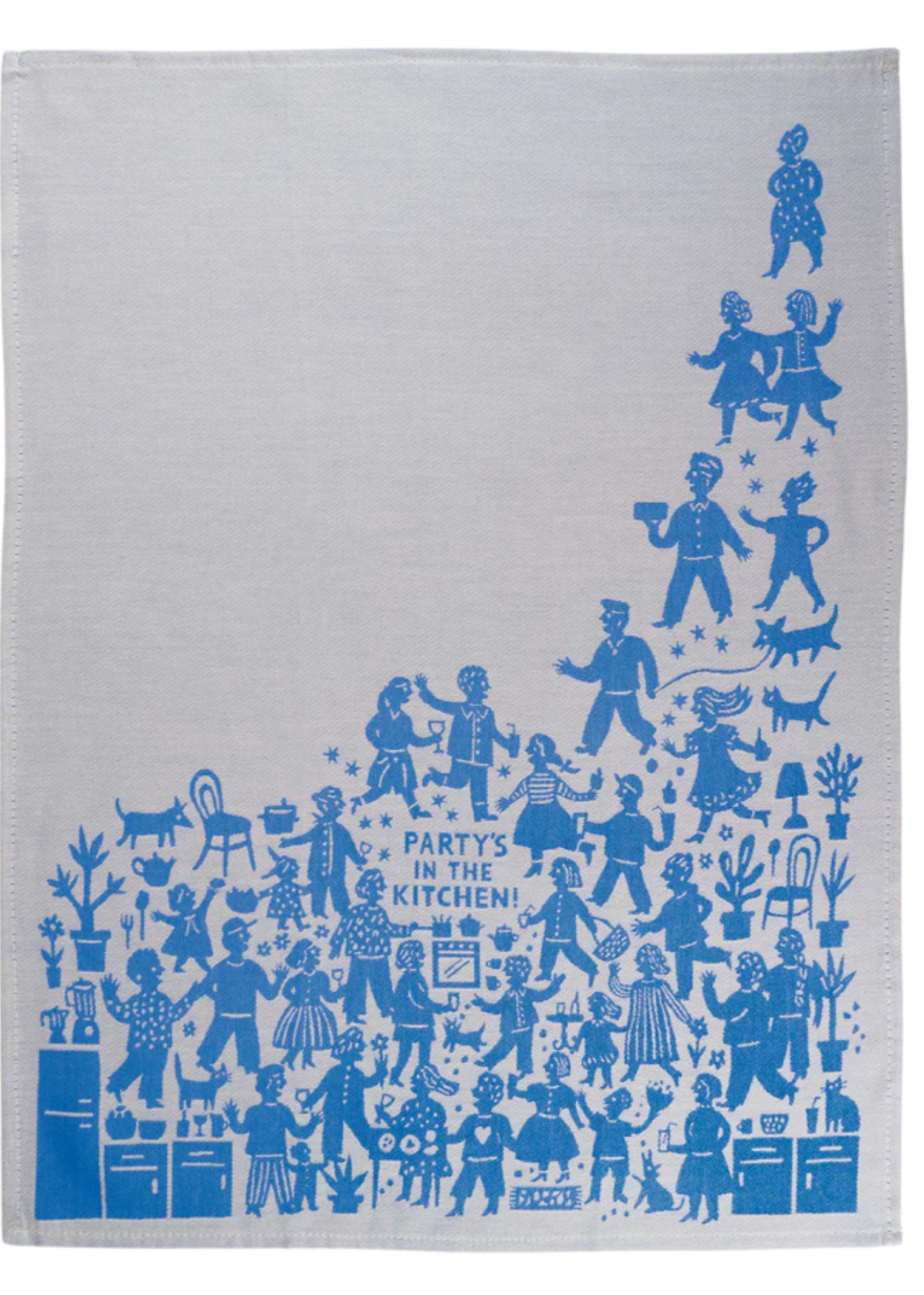 Blue Q Party's In The Kitchen Dish Towel