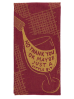 Blue Q No Thank You OK Maybe Just A Little Bit Dish Towel