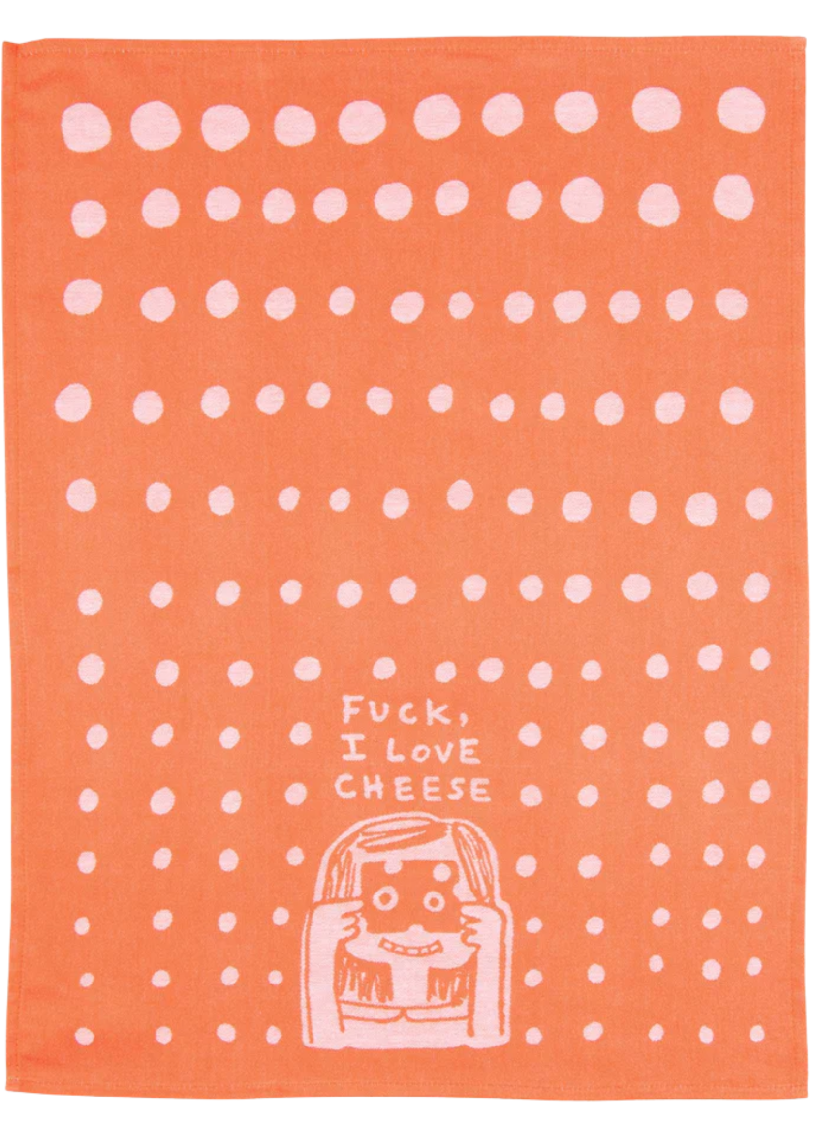 Blue Q Fuck, I Love Cheese Dish Towel