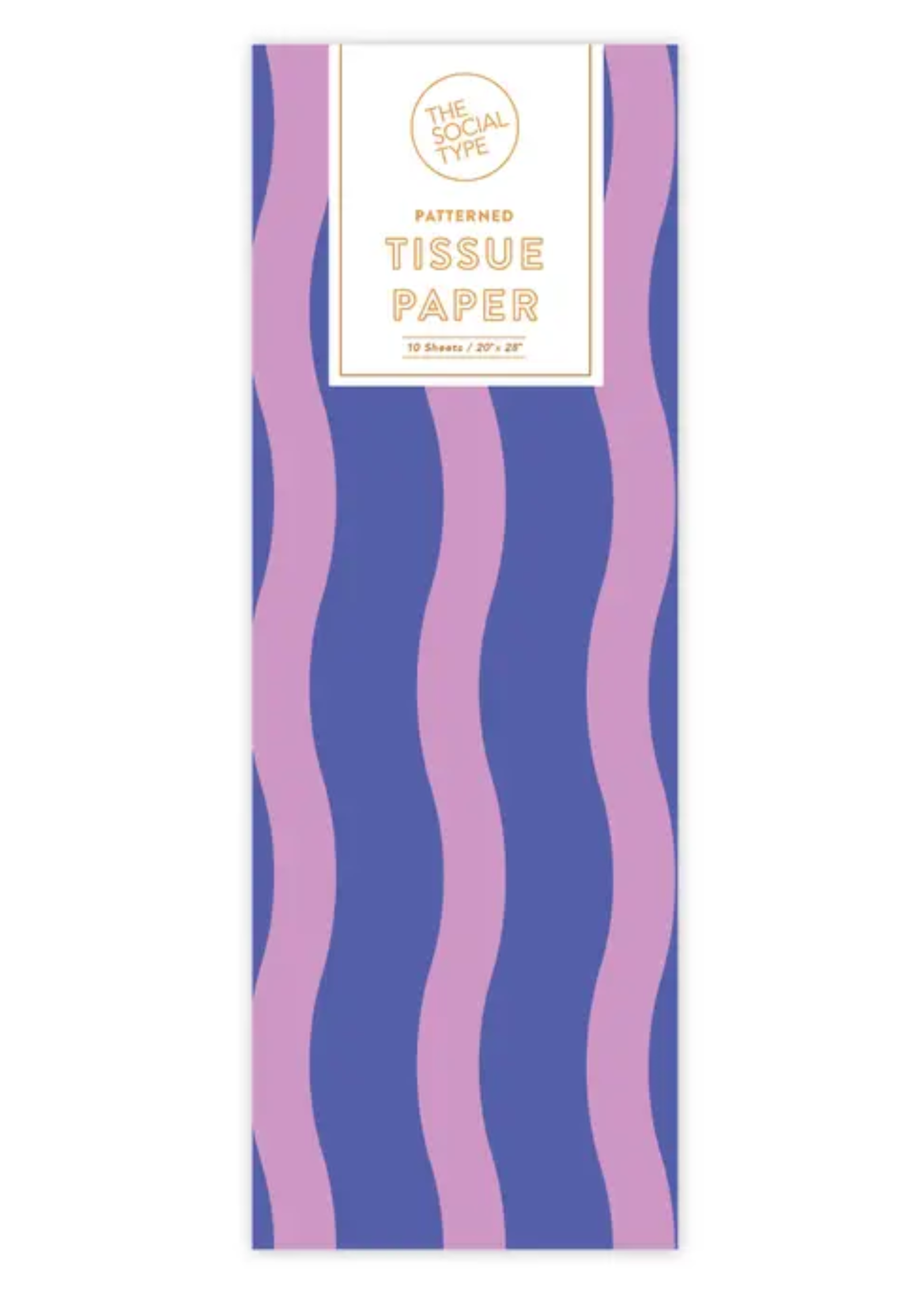 The Social Type Grape Jelly Fussy Tissue Paper
